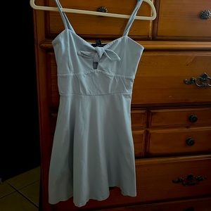 Light blue short dress